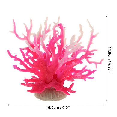 1 Pcs Colorful Coral Reef Decor Mini Faux Coral Decor For Aquarium Decoration