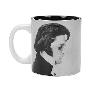Elvis Profile Art 16-oz. Ceramic Mug