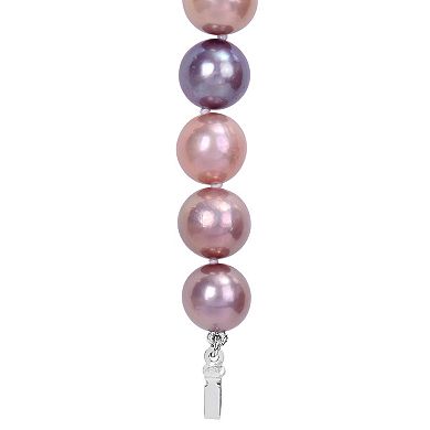 Stella Grace Multi-Color Pink Freshwater Cultured Pearl Necklace