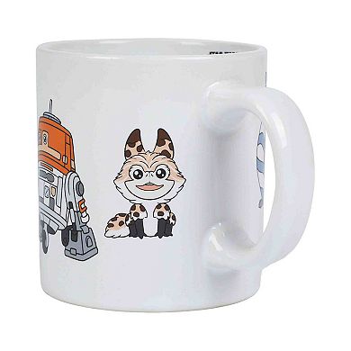 Star Wars Ahsoka Characters 16 oz. Ceramic Mug