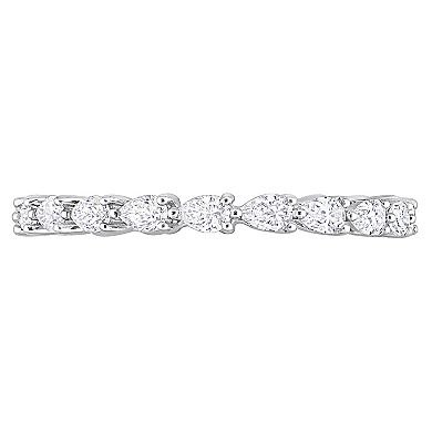 Stella Grace 14k White Gold 1 Carat T.W. Diamond Full-Eternity Ring