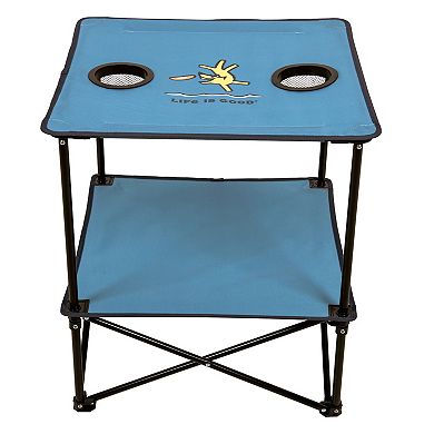 Life is Good 22 in. Square Compact Folding Beach Table