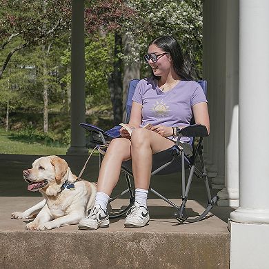 Life is Good Rocking Quad Folding Chair