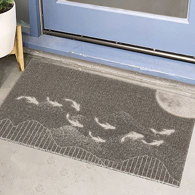 Door Mat, Entry Mat Resist Dirt Non-slip Washable Durable Entrance Rugs