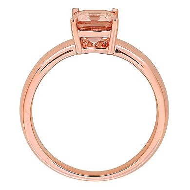 Stella Grace 14k Rose Gold Morganite Solitaire Ring