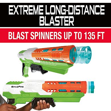 Buzz Bee Toys Air Warriors Spin Fire Dart Blaster Set