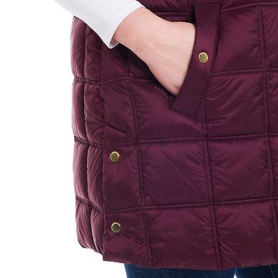 Plus Size Weathercast Box Quilted Longline Puffer