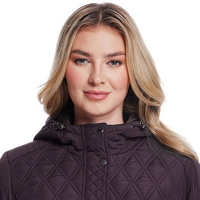 Women's Weathercast Plush Lined Mixed Quilted Walker