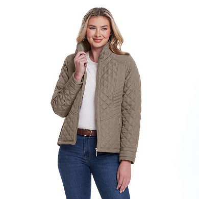 Women's Weathercast Quilted Jacket with Side Stretch