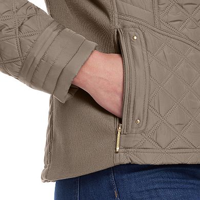 Women's Weathercast Quilted Jacket with Side Stretch