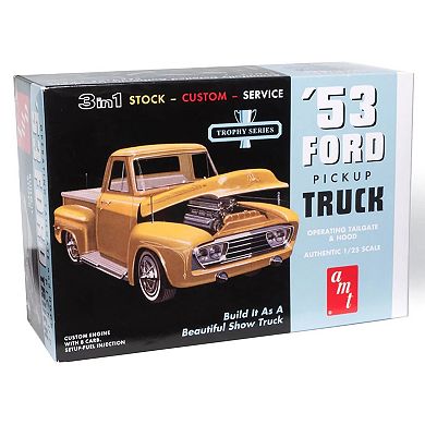 AMT Scale Model Kit 1953 Ford Pickup Authentic Vehicle Building Kit
