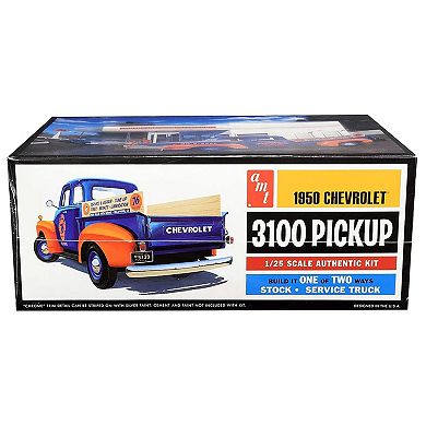 AMT Scale Model Kit 1950 Chevy 3100 Pickup Union 76 Replica Truck