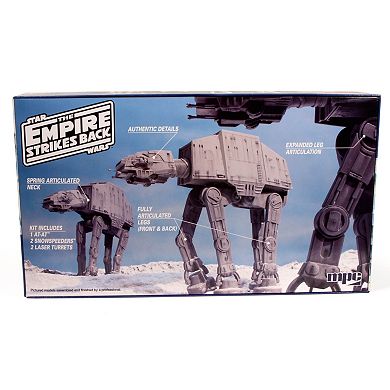 Round 2 MPC Star Wars: The Empire Strikes Back AT-AT Scale Model Kit