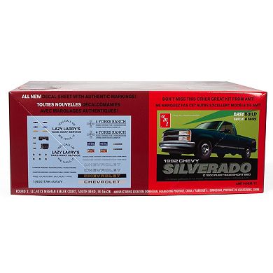 Round 2 AMT 1996 Chevrolet C-3500 Dually Pickup Scale Model Kit