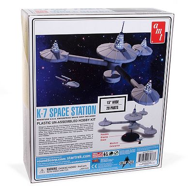 Round 2 AMT Star Trek K-7 Space Station Scale Model Kit