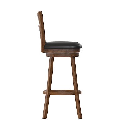Flash Furniture Zerrick Commercial Grade Ladderback Barstool 