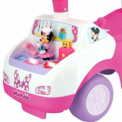 Kiddieland Disney Minnie Mouse Happy Kitchen Lights N' Sounds Activity Ride-On