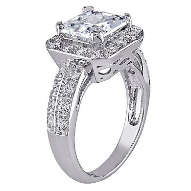 Stella Grace Sterling Silver Cubic Zirconia Engagement Ring