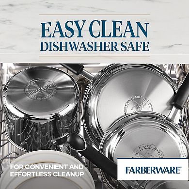 Farberware® Brilliance 10-pc. Stainless Steel Cookware Set