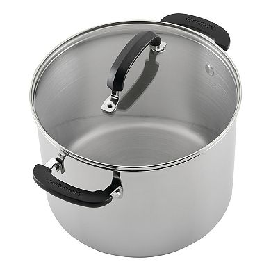 Farberware® Brilliance Stainless Steel 8-qt. Stockpot with Lid