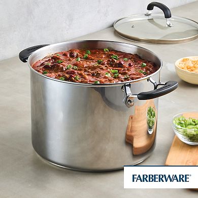 Farberware® Brilliance Stainless Steel 8-qt. Stockpot with Lid