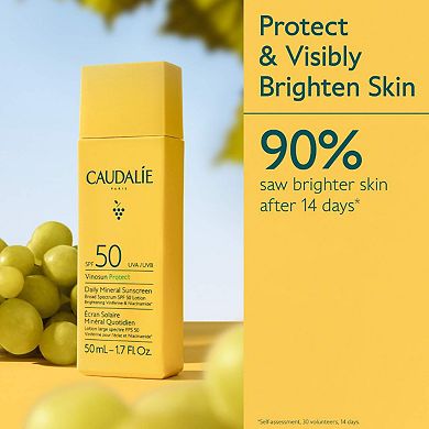 Vinosun Protect Brightening Daily Mineral Face Sunscreen SPF 50 with Niacinamide