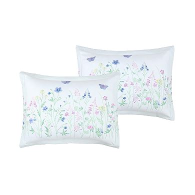 Harper Lane Wildflower Embroidered 7-piece Comforter Set