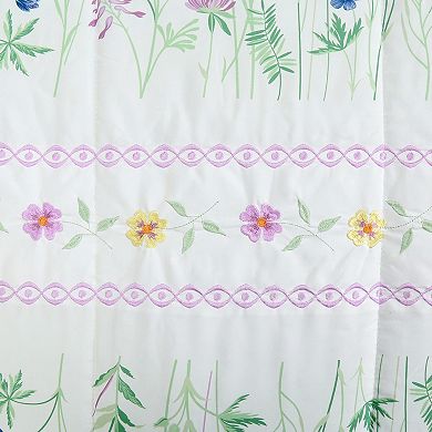 Harper Lane Wildflower Embroidered 7-piece Comforter Set
