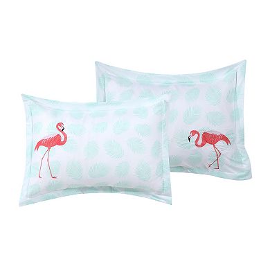 Harper Lane Let's Flamingo 7-piece Comforter Set