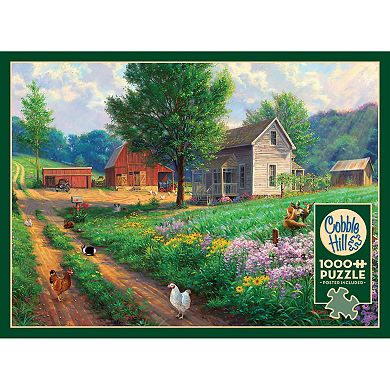 Outset Media Cobble Hill 1000 Piece Puzzle: Country Farm 