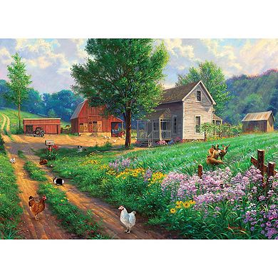 Outset Media Cobble Hill 1000 Piece Puzzle: Country Farm 