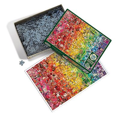 Cobble Hill 1000 Piece Puzzle: Colourful Rainbow