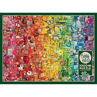 Cobble Hill 1000 Piece Puzzle: Colourful Rainbow