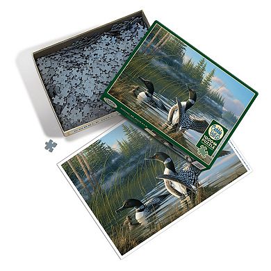 Cobble Hill 1000 Piece Puzzle: Common Loons