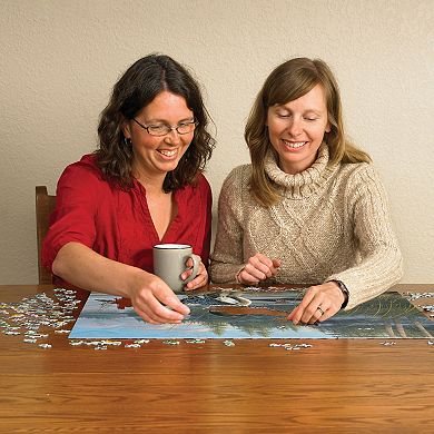 Cobble Hill 1000 Piece Puzzle: Common Loons