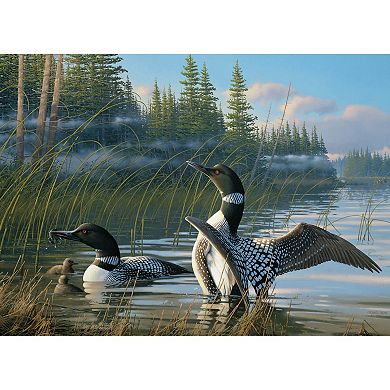 Cobble Hill 1000 Piece Puzzle: Common Loons