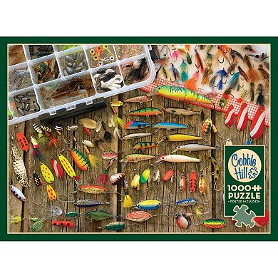 Cobble Hill 1000 Piece Puzzle: Fishing Lures