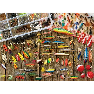 Cobble Hill 1000 Piece Puzzle: Fishing Lures