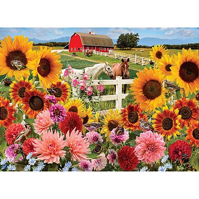 Cobble Hill 1000 Piece Puzzle: Sunflower Farm