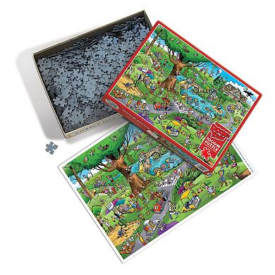 Cobble Hill DoodleTown: Par for the Course 1000 Piece Puzzle