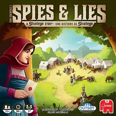 Outset Media Jumbo - Spies & Lies Strategy Story Board Game