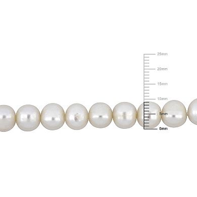 Stella Grace Men's Freshwater Cultured Pearl Strand Bracelet