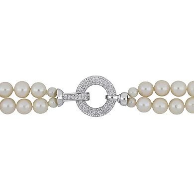Stella Grace Freshwater Cultured Pearl 2-Strand Necklace