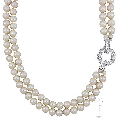 Stella Grace Freshwater Cultured Pearl 2-Strand Necklace