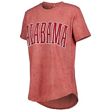 Women's Pressbox Crimson Alabama Crimson Tide Southlawn Sun-Washed T-Shirt