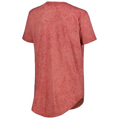 Women's Pressbox Crimson Alabama Crimson Tide Southlawn Sun-Washed T-Shirt
