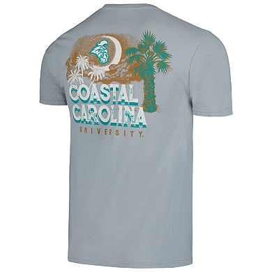 Men's Gray Coastal Carolina Chanticleers Hyperlocal Comfort Colors T-Shirt