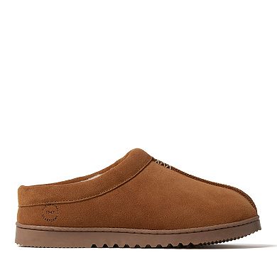 Dearfoams Dean Men's Suede Clog Slippers