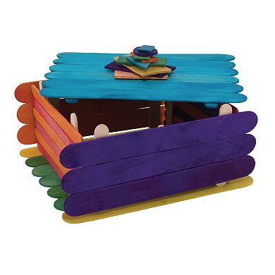 Dixon Creativity Street Wood Crafts Activities Box