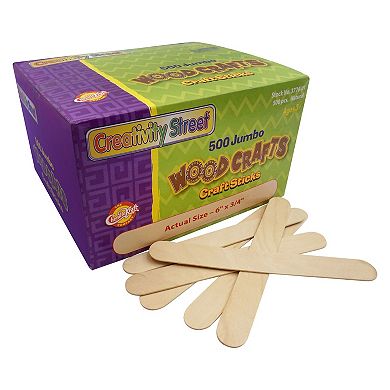 Dixon 2-Pack Creativity Street Jumbo Craft Sticks Set